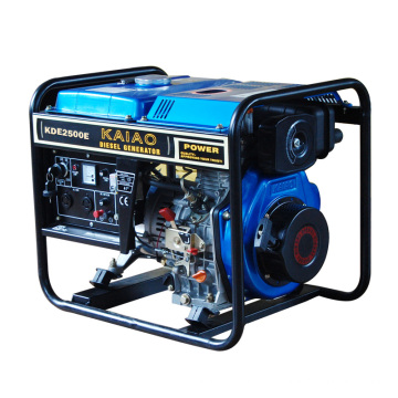 2kVA tragbarer Dieselgenerator KDE2500E